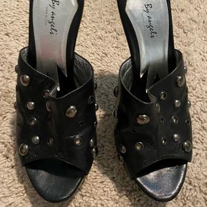 Black & Silver Stilettos